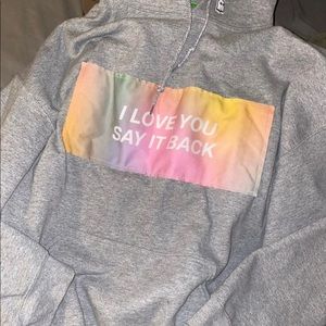 Lonely ghost rare patch hoodie